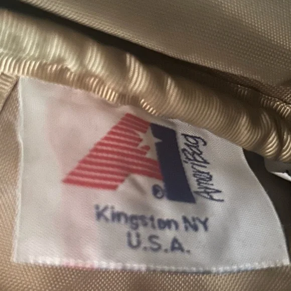 LAmeriBag Classic Healthy Back Bag Tote Microfiber Tan - Picture 6 of 7